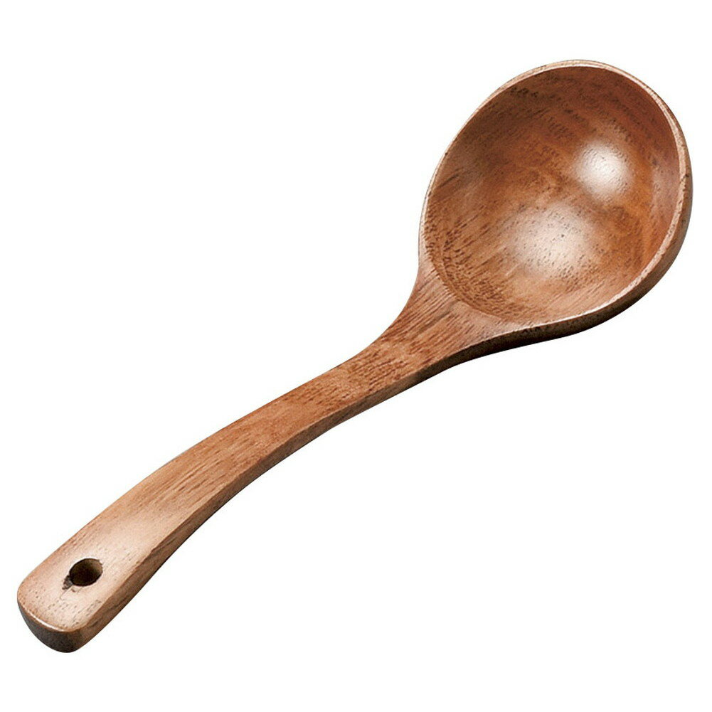 木お玉(小) [ 20.5 x 6.2cm ] [ お玉 ] | 飲食店 カフェ レストラン 洋食 業務用