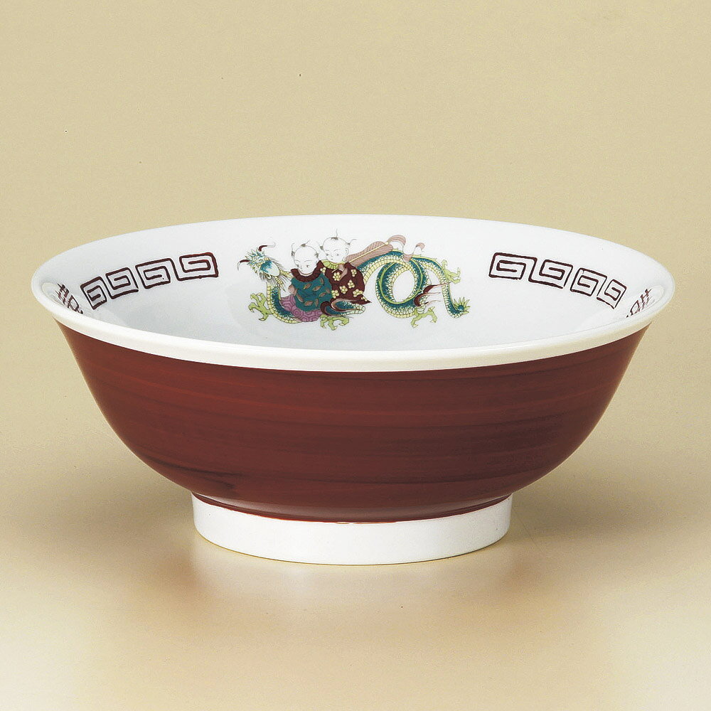 中華丼 龍唐子反高台6.8丼 [ 21 x 8.6cm ] | 丼 丼ぶり どんぶり ラーメン チャーハン 人気 おすすめ 食器 中華 飯店 中華食器 業務用 飲食店 カフェ うつわ 器 おしゃれ かわいい ギフト プレゼント 引き出物 誕生日 贈り物 贈答品
