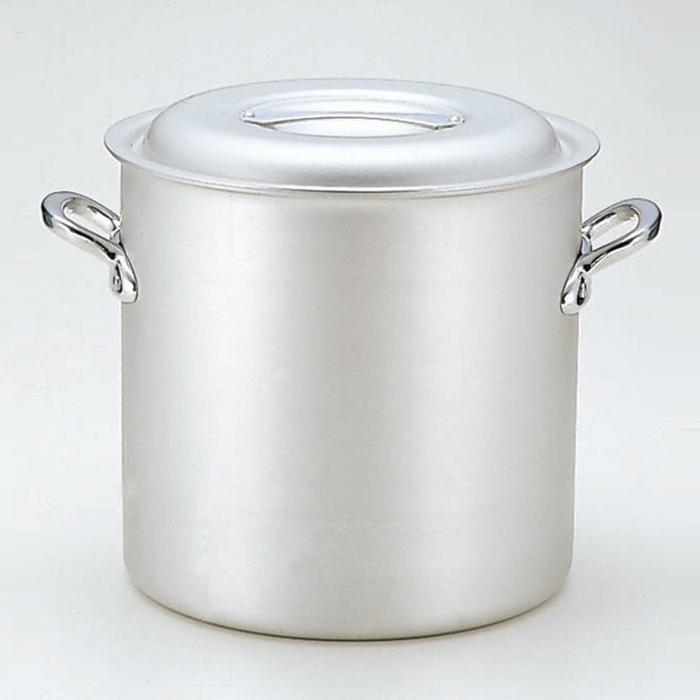 厨房用品 マイスターアルミ寸胴鍋（アルマイト仕上げ） [ 39cm 39 x 39cm 45L ] 【料亭 旅館 和食器 飲食店 業務用】