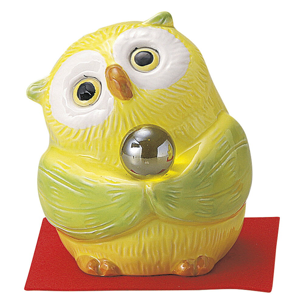 縁起 風水宝玉ふくろう [ 11cm ] 【料亭 旅館 和食器 飲食店 業務用】