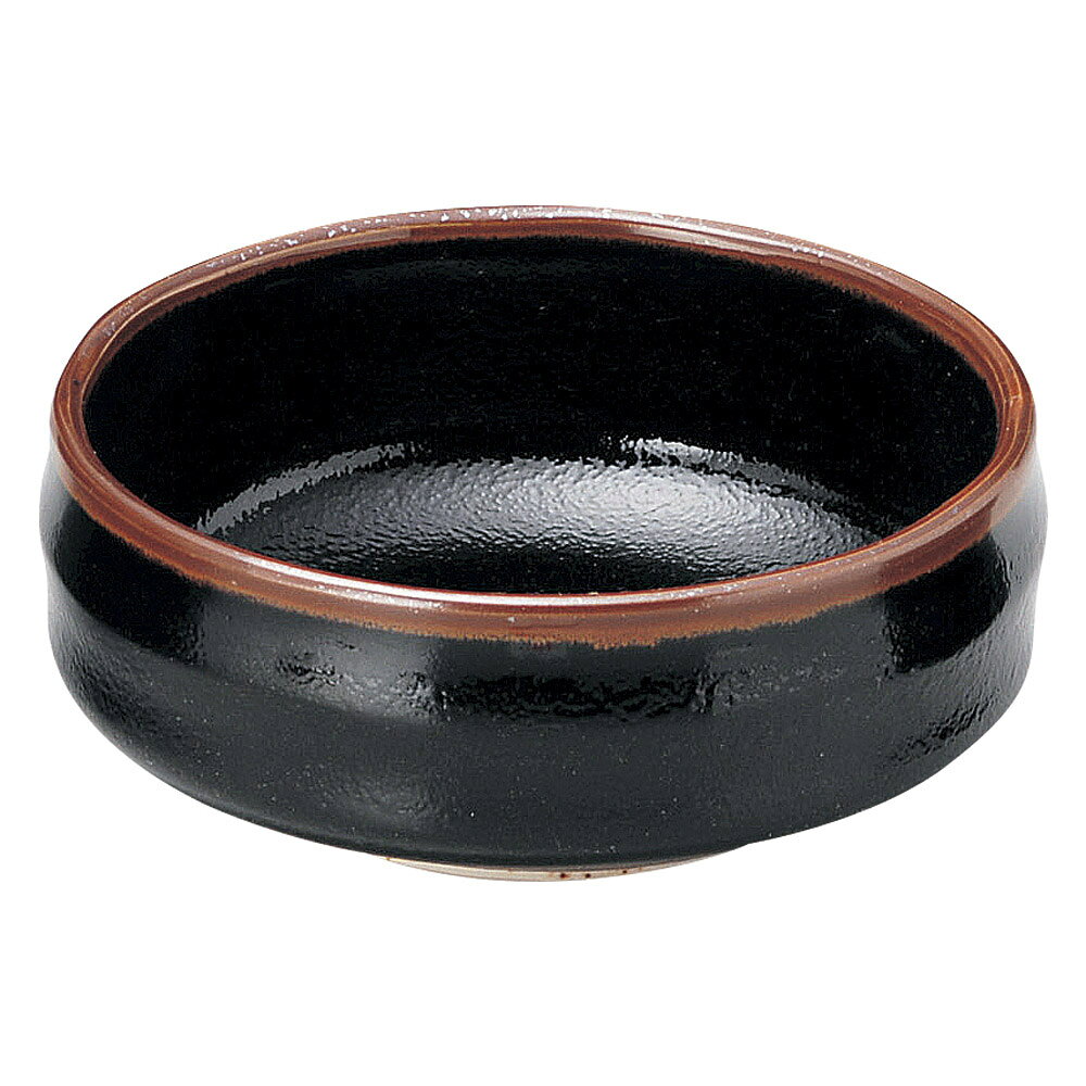 5個セット 和陶オープン ゆず天目 4.0鉄鉢 [ 12.5 x 5.5cm ] | 人気 おすすめ 食器 洋食器 業務用 飲食店 カフェ うつわ 器 おしゃれ かわいい ギフト プレゼント 誕生日 贈答品 食器セット 食器セット setomono-11204802 せともの本舗 サンプル画像2