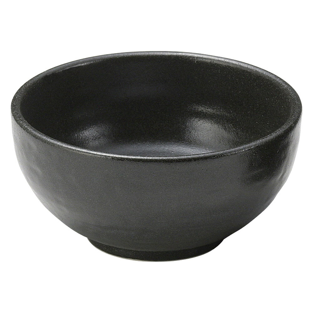 和陶オープン 黒つゆ 5.0丼 [ 15.5 x 7.7cm ] | 丼ぶり カフェ丼 鉢 ラーメン そば うどん ボウル 食器 業務用 飲食店 カフェ うつわ 器 おしゃれ かわいい ギフト プレゼント 誕生日 贈り物 贈答品