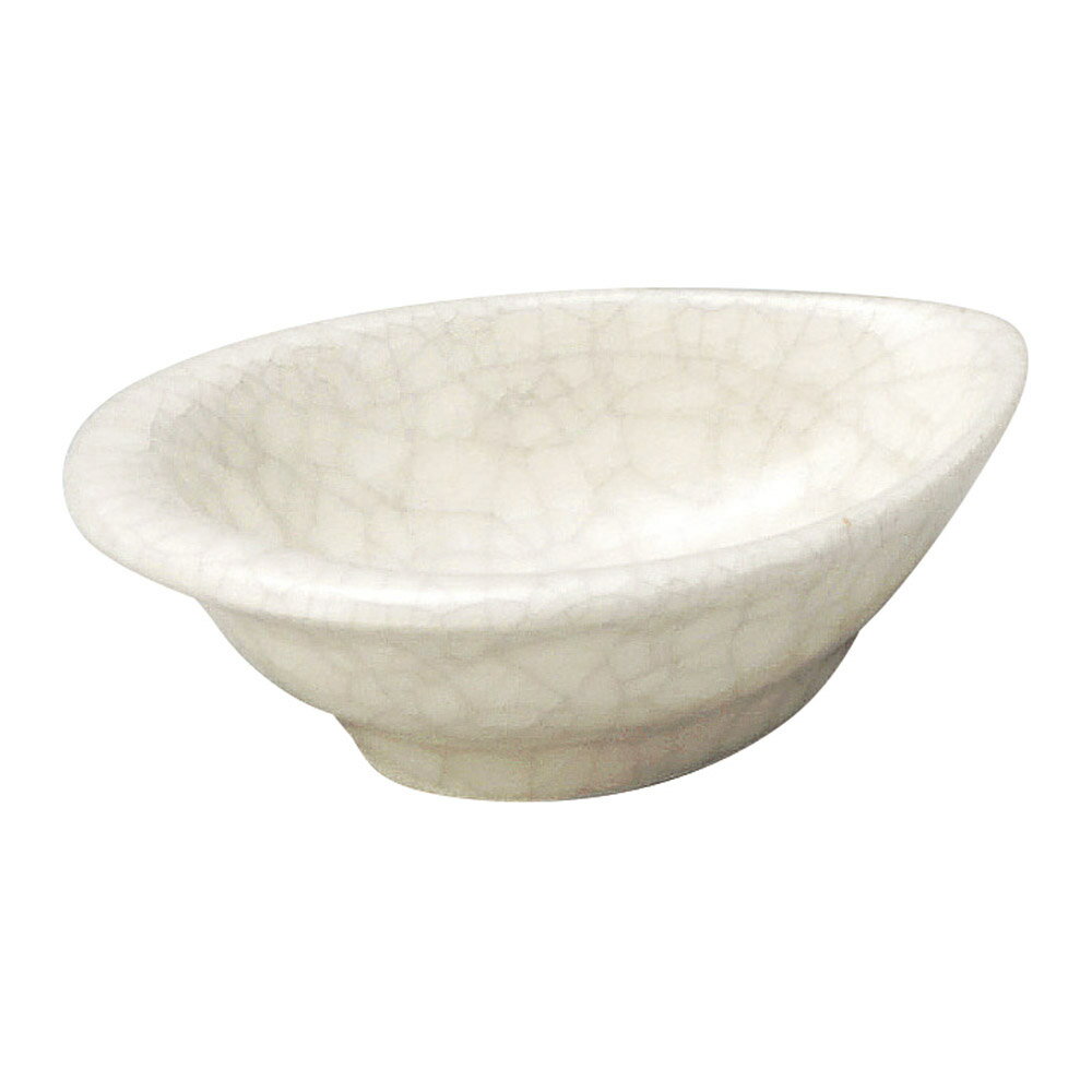 土鍋オープン 銀峯貫入 小受台 [ 9 x 6.5 x 2.5cm ] 【料亭 旅館 和食器 飲食店 業務用】