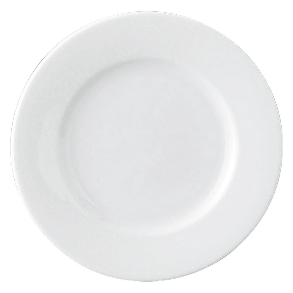 洋陶オープン GIGA（白磁強化業務用） 6吋パン皿 [ 16 x 1.7cm ] 【料亭 旅館 和食器 飲食店 業務用】