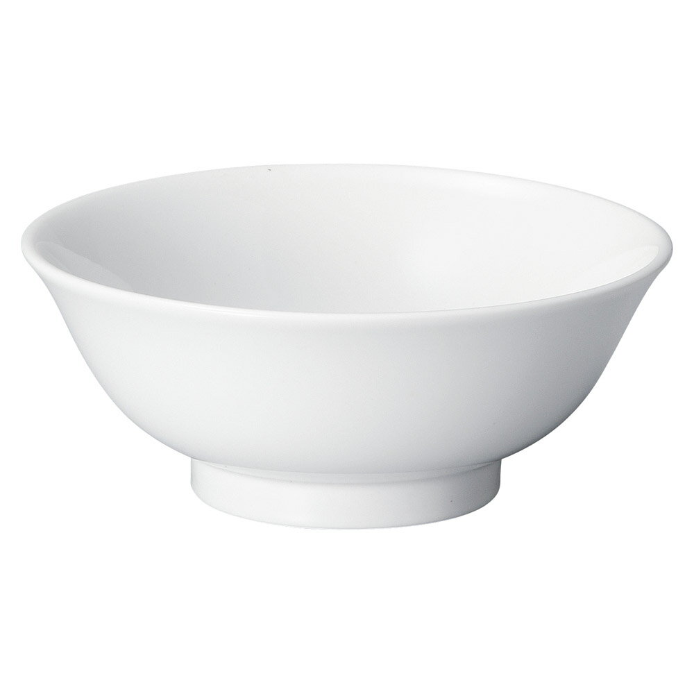 中華オープン 白中華 6.3反高台丼 [ 19 x 7.8cm ] 【料亭 旅館 和食器 飲食店 業務用】