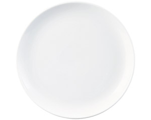 中華オープン チャイナロード（白磁） 14吋丸皿 [ 36 x 3.7cm ] 【料亭 旅館 和食器 飲食店 業務用】