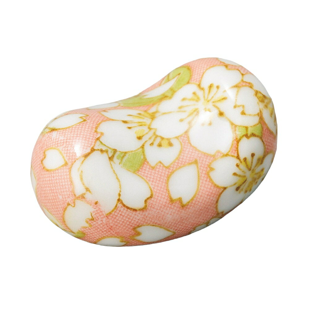 箸置き 桜ピンク豆玉ミニ箸置 [3.1×2.2×1.4cm] | SNS インスタ映え おしゃれ かわいい かっこいい カフェ 和カフェ おうちカフェ 業務用 贈答 プレゼント ギフト シンプル モダン お祝い セット はしおき