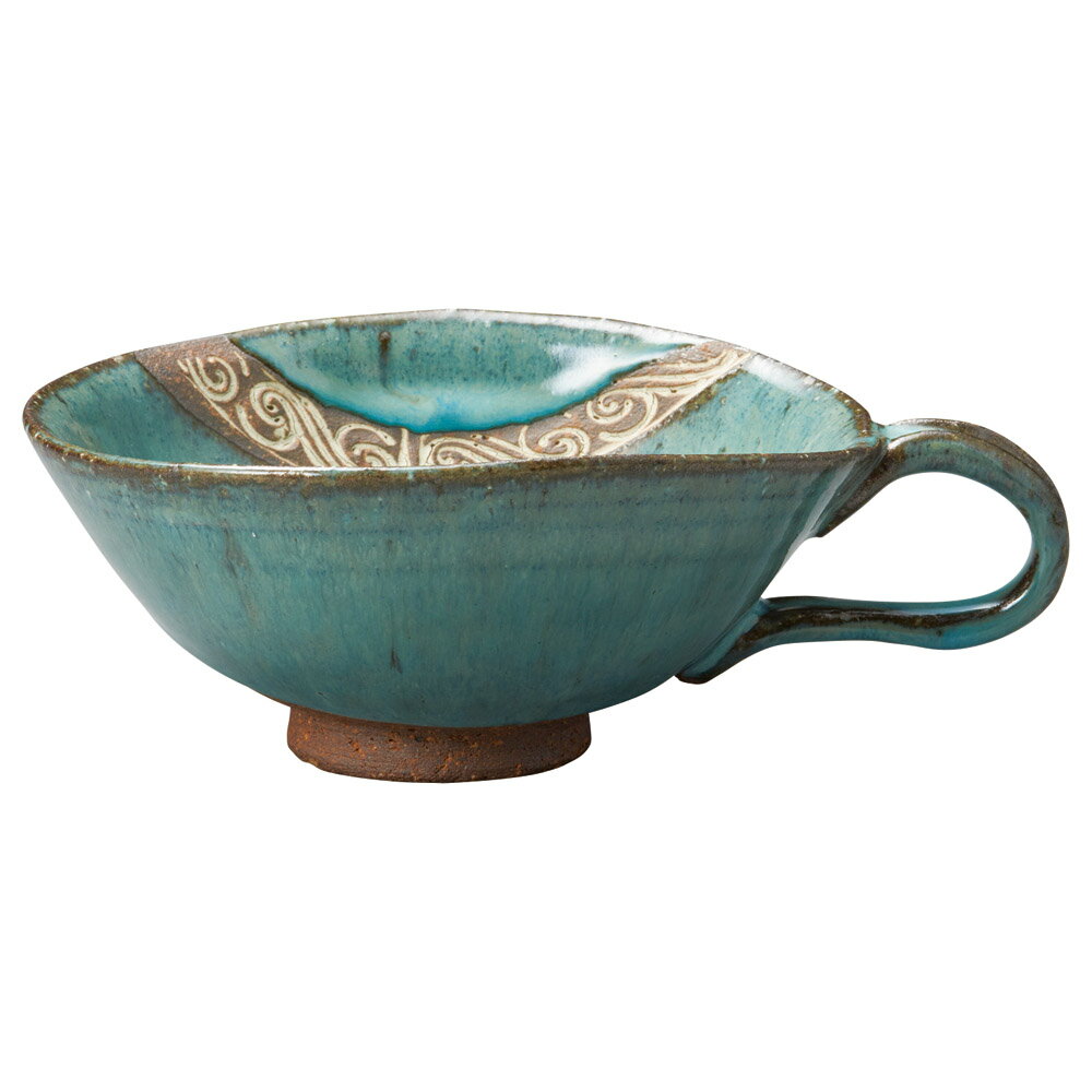 スープカップ ダークブルー錆抜きスープカップ [14×12.5×6cm・350cc] | SNS インスタ映え おしゃれ か..