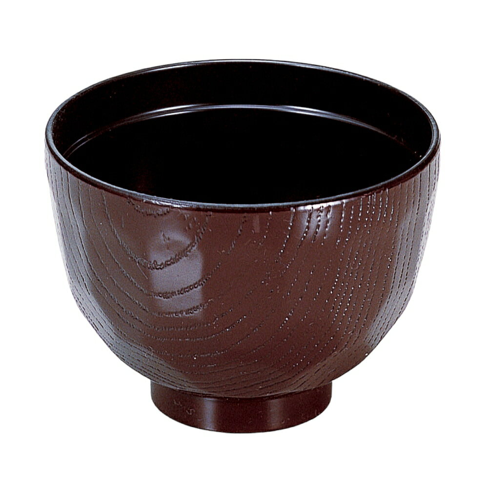 汁椀 ［A］3.1寸亀甲汁椀 うるみ内黒 [9.4φ×7cm・220cc] | 和食器 味噌汁 ぜんざい シンプル レトロ