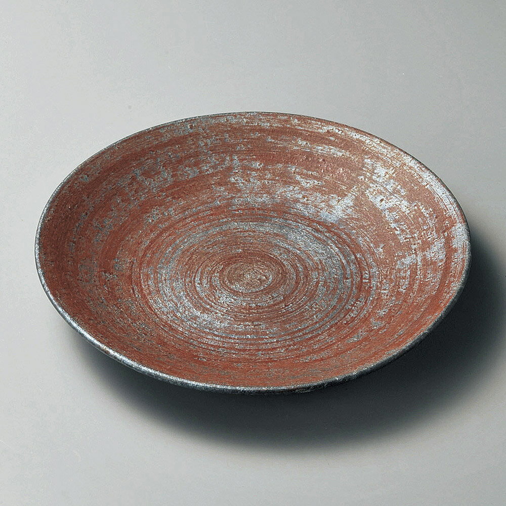 丸皿 暁9.0丸皿（信楽焼） [ 27 x 4cm ] | 大きい お皿 大皿 盛り皿 盛皿 人気 おすすめ パスタ皿 パーティー 食器 業務用 飲食店 カフェ うつわ 器 ギフト プレゼント誕生日 贈り物 贈答品 おしゃれ かわいい