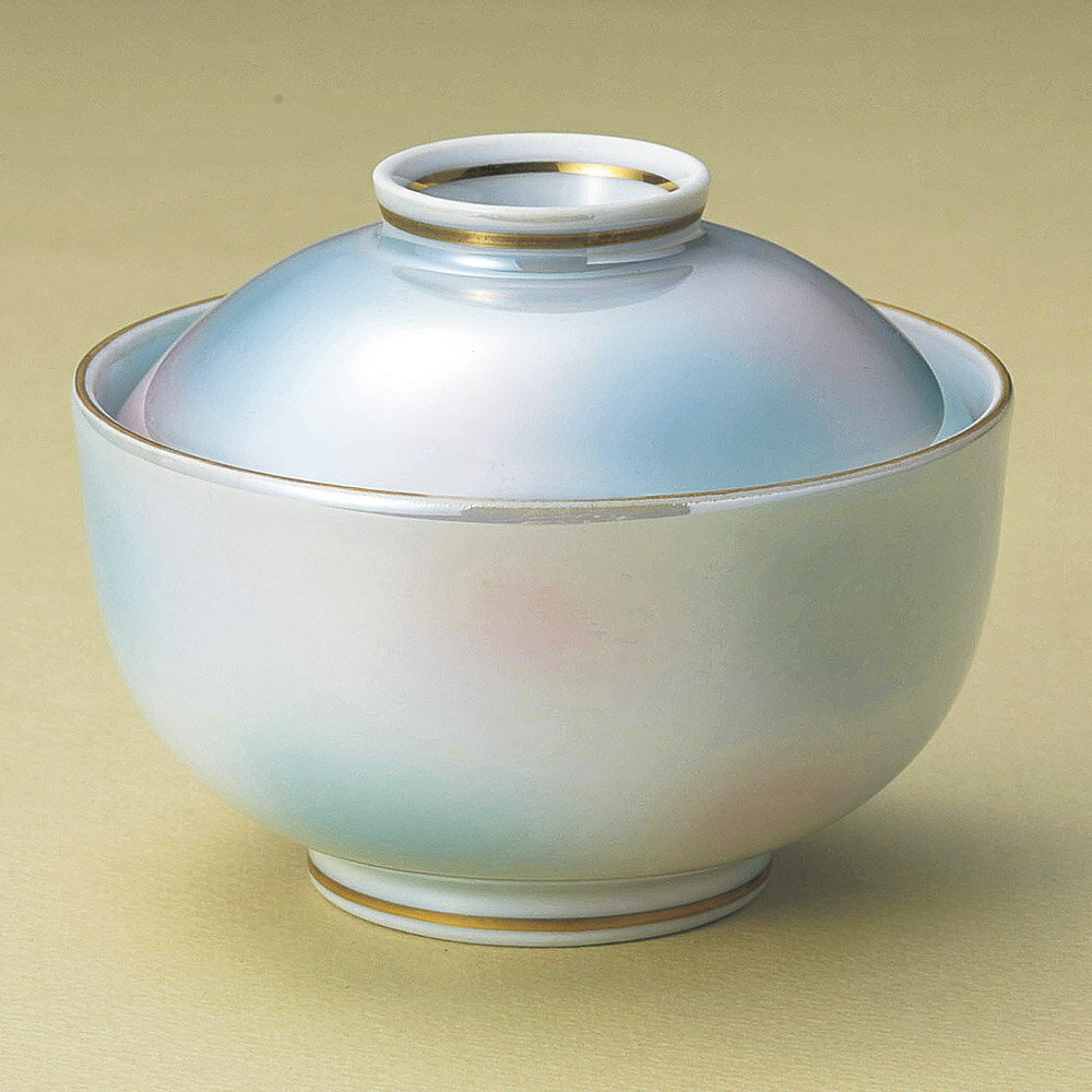 煮物碗 パール蓋物（有田焼） [ 12 x 9.5cm ] | 煮物 料亭 旅館 割烹 碗 人気 おすすめ 食器 業務用 飲..