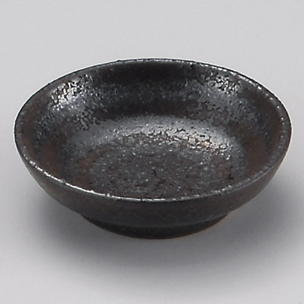 小皿 黒結晶豆皿 [ 6.5 x 1.8cm ] | 小皿 取り皿 人気 おすすめ 食器 業務用 飲食店 小さいお皿 カフェ うつわ 器 おしゃれ かわいい ギフト プレゼント 引き出物 誕生日 贈り物 贈答品 SNS 便利 内祝い 開店祝 普段使い 引っ越し祝い