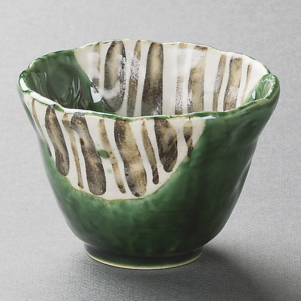 シリーズ丼 織部十草3.6寸丼 [ 11.3 x 8cm 320 ] | お好み丼 丼ぶり カフェ丼 鉢 ラーメン そば うどん ボウル 食器 業務用 飲食店 カフェ うつわ 器 おしゃれ かわいい ギフト プレゼント 誕生日 贈り物 贈答品