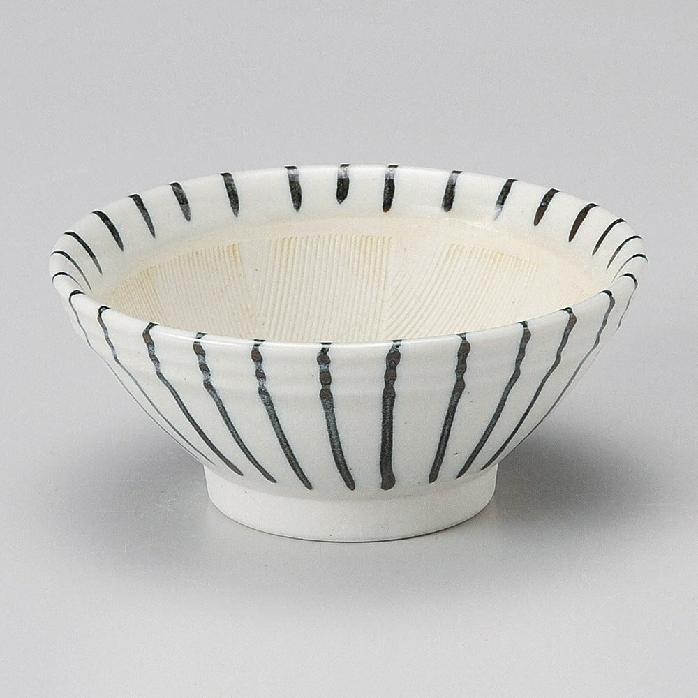 すり鉢 黒十草4寸すり鉢 [ 12.5 x 5.5cm ] 【料亭 旅館 和食器 飲食店 業務用】