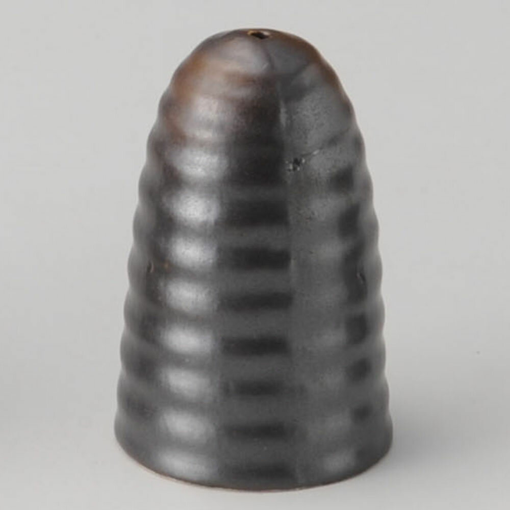 卓上カスターセット 焼〆塩入 [ 5.2 x 8.2cm ] | カスターセット 調味料入 卓上 薬味入 調理器具 キッチン 台所 プレゼント ギフト 結婚祝い 引き出物 内祝い 開店祝い 退職祝い せともの 瀬戸物 贈答品 贈り物 人気 通販