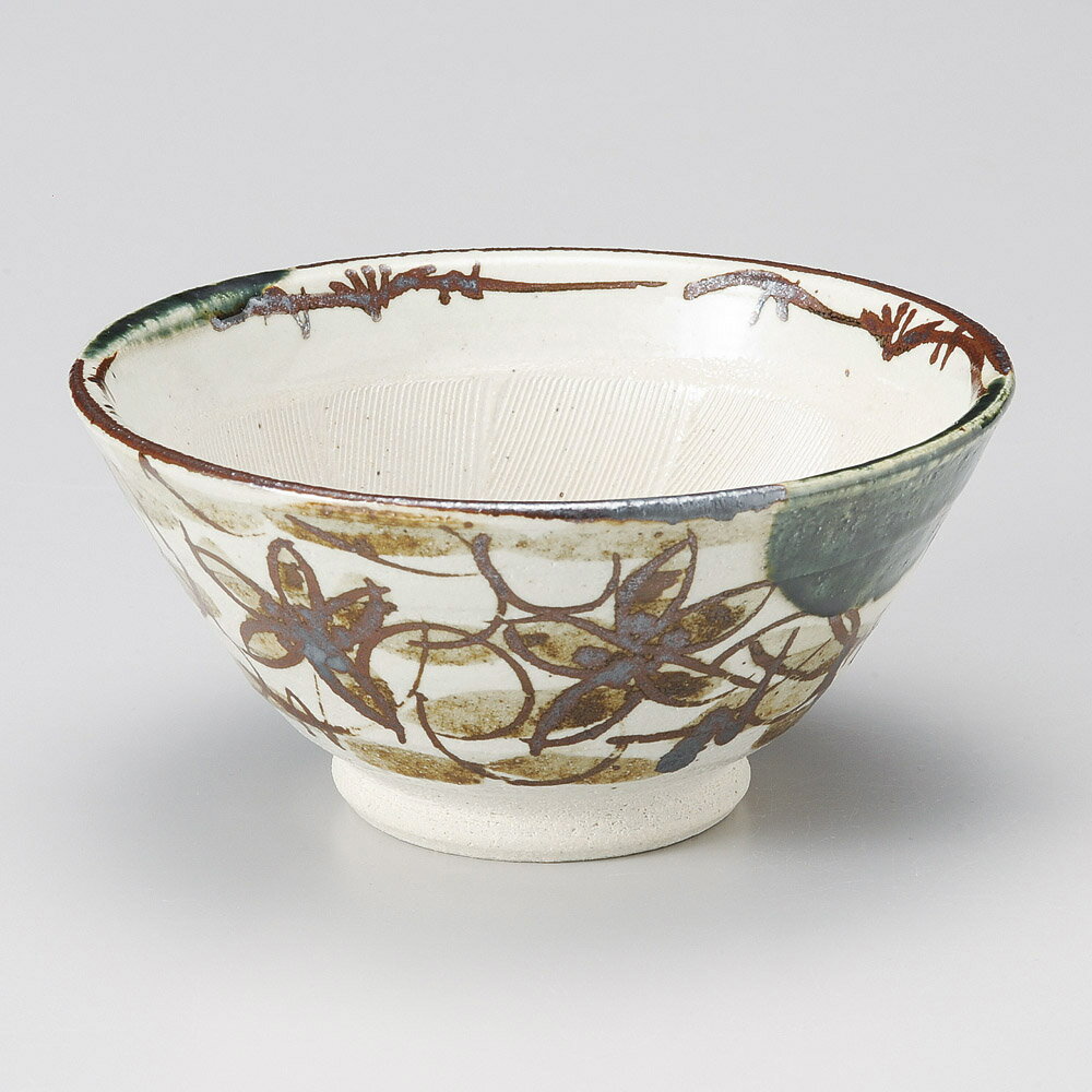 すり鉢 織部鉄仙花7寸反スリ鉢 [ 20.8 x 10cm ] 【料亭 旅館 和食器 飲食店 業務用】