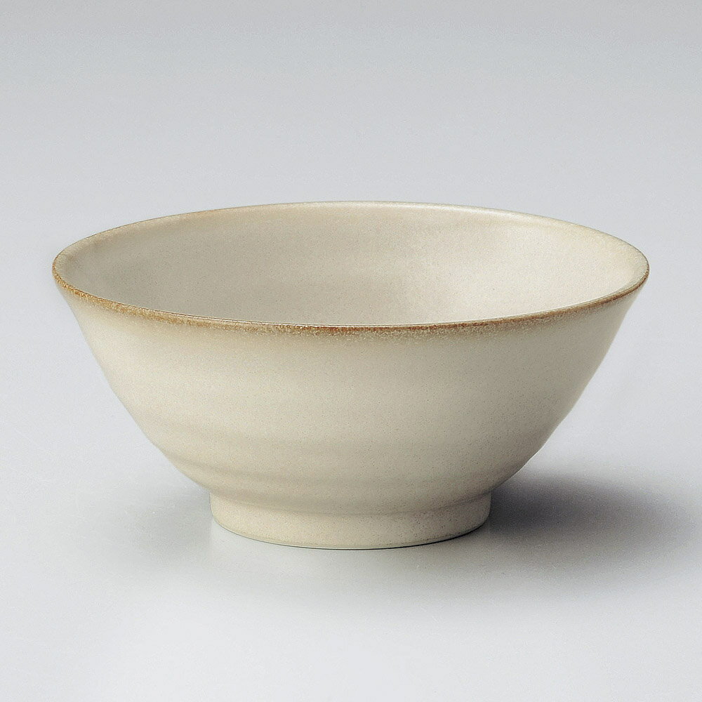 多用碗 粉引手引4.8反和丼 [ 14.7 x 6.5cm 450cc ] | お好み丼 丼ぶり カフェ丼 鉢 ラーメン そば うど..