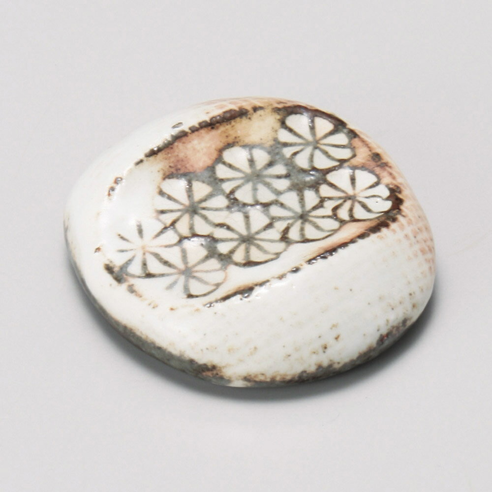 箸置 粉引丸箸置 [ 4 x 4 x 1cm ] | 箸置き 箸置 はしおき 箸 カトラリー 食器 業務用 飲食店 カフェ うつわ 器 おしゃれ かわいい お洒落 ギフト プレゼント 引き出物 内祝い 結婚祝い 誕生日 贈り物 贈答品