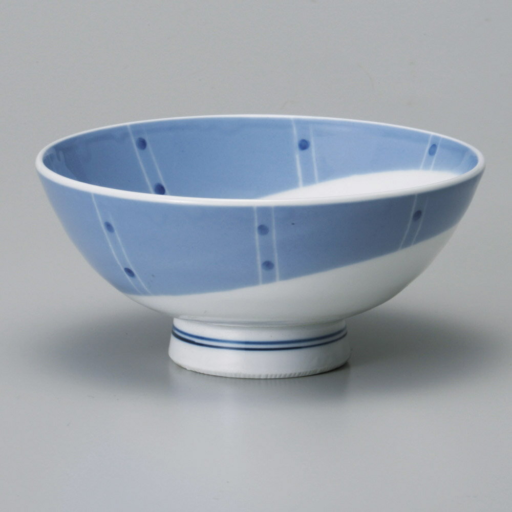 茶碗 内外水玉中平 [ 11.5 x 5.5cm ] | ちゃわん お茶碗 飯碗 ご飯茶碗 白米 人気 おすすめ 食器 業務用 飲食店 カフェ うつわ 器 おしゃれ かわいい ギフト プレゼント 引き出物 誕生日 贈り物 贈答品