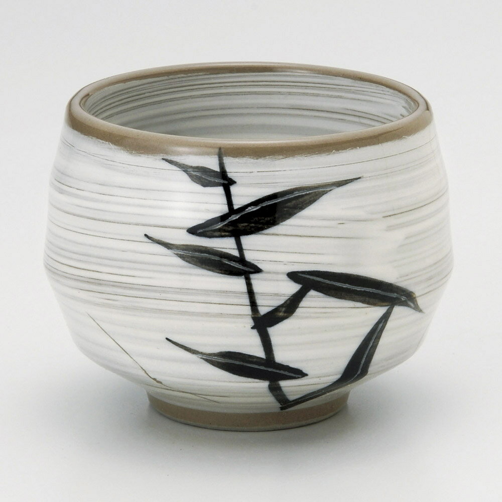 煎茶 白刷毛笹玉湯呑 [ 7.5 x 6.2cm 180cc ] | 湯呑 湯のみ せん茶 千茶 一服 人気...