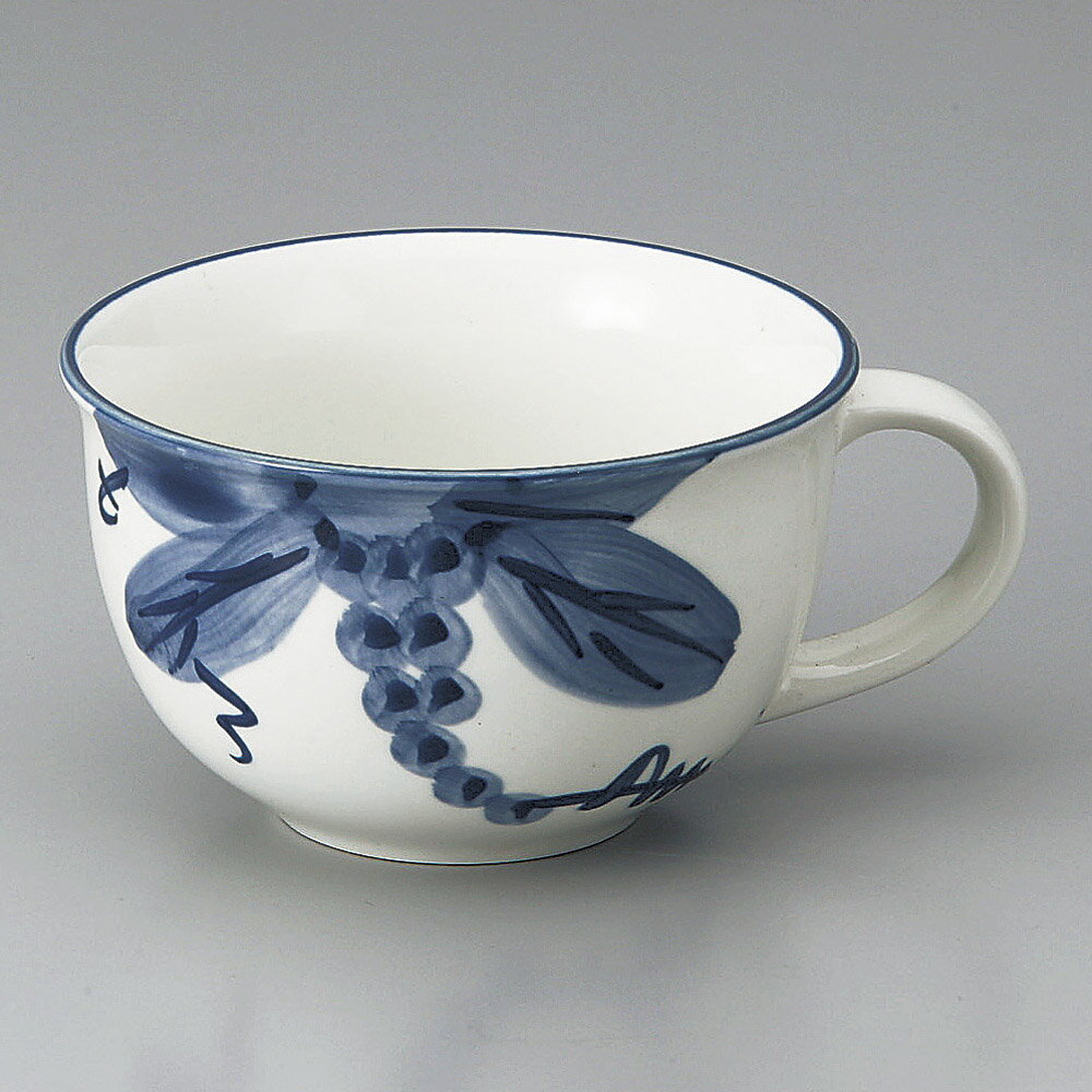 スープ ブドー片手スープ [ 13.4 x 10.7 x 6.7cm 330cc ] | スープ碗 スープ スープマグ 汁椀 人気 お..