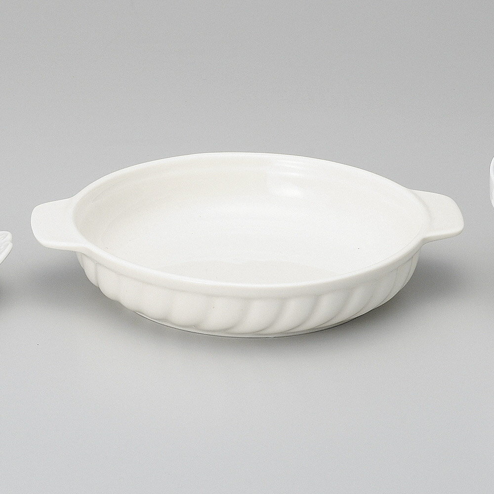 ベーキング NB丸グラタン（中） [ 18.8 x 16 x 3.8cm ] | グラタン スープ ドリア アヒージョ シチュー..