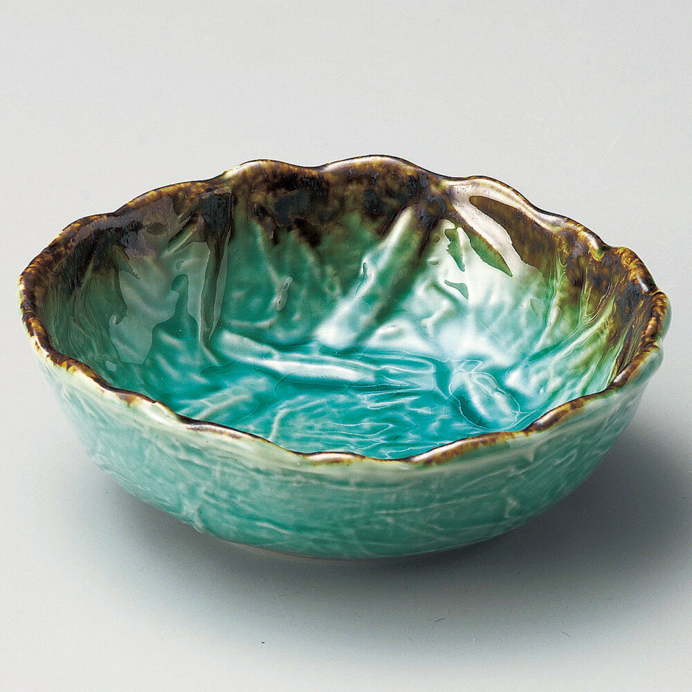 Small Bowls - ☆ 小鉢 ☆ 緑彩和紙40小鉢 [ 13 x 12.5 x 4.3cm ] | 小鉢 小 小さい 鉢 ボウル 万能 人気 おすすめ 食器 業務用 飲食店 カフェ うつわ 器 おしゃれ かわいい ギフト プレゼント内祝い 結婚祝い 誕生日 贈り物 贈答品