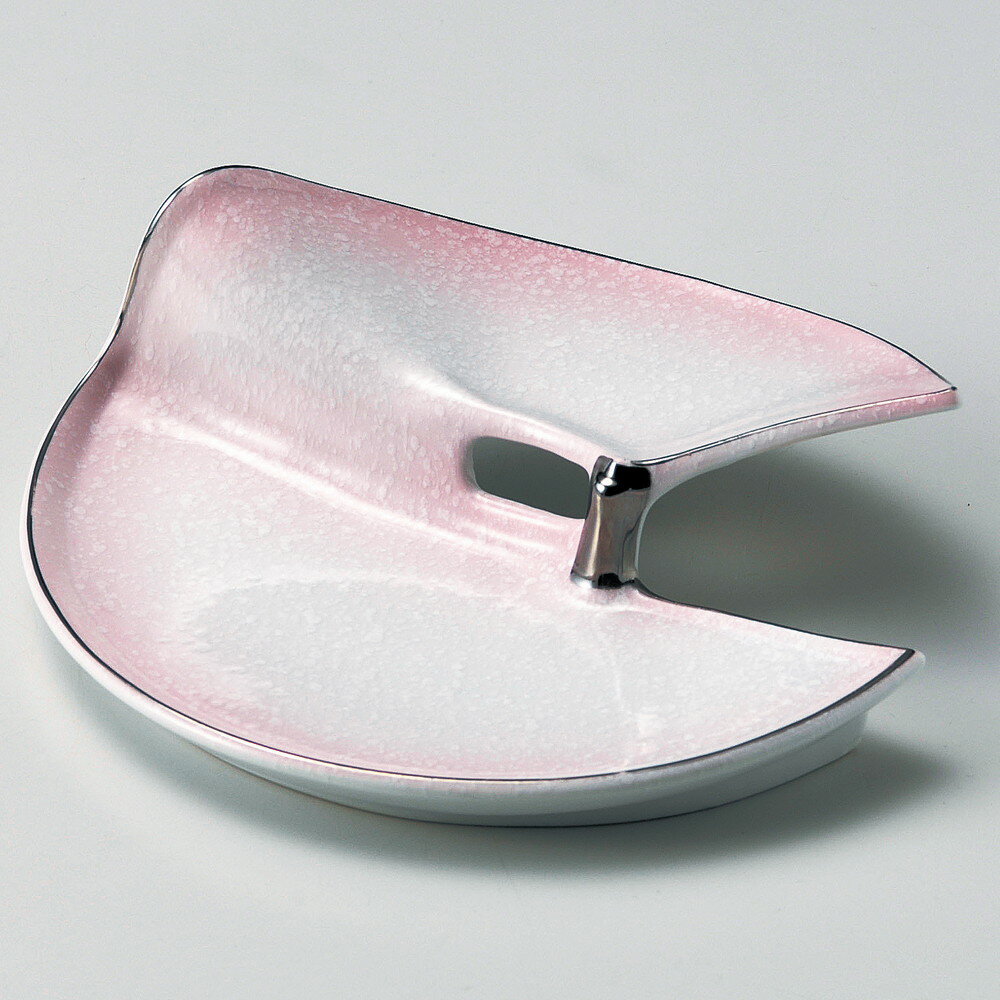 ☆ 向付 ☆ ピンク白吹二段向付 [ 21.5 x 19.5 x 7cm ] | 和食器 鉢 小鉢 ボウル 浅鉢 料亭 ホテル 食器 業務用 飲食店 カフェ うつわ 器 おしゃれ かわいい ギフト プレゼント 内祝い 誕生日 贈り物 贈答品 おすすめ