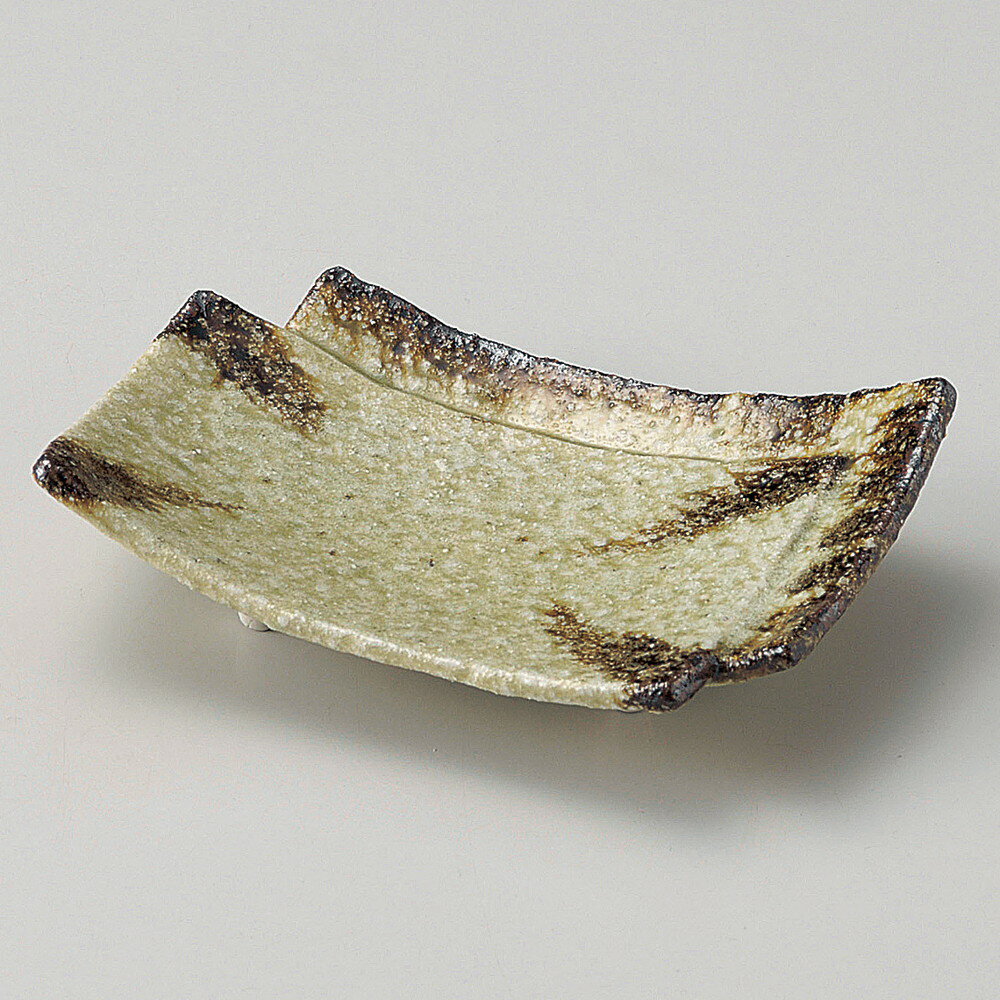 ☆ 向付 ☆ 灰釉井桁向付 [ 17.5 x 11.2 x 50cm ] | 和食器 鉢 小鉢 ボウル 浅鉢 料亭 ホテル 食器 業務用 飲食店 カフェ うつわ 器 おしゃれ かわいい ギフト プレゼント 内祝い 誕生日 贈り物 贈答品 おすすめ