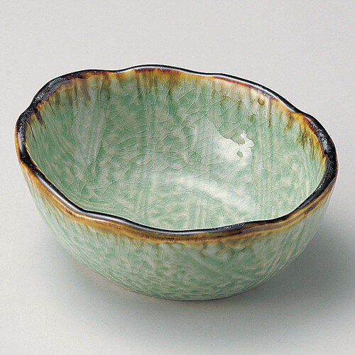 Small Bowls - ☆ 小鉢 ☆ 翠玉木の葉4.5寸小鉢 [ 13.5 x 11.8 x 4.5cm ] | 小鉢 小 小さい 鉢 ボウル 万能 人気 おすすめ 食器 業務用 飲食店 カフェ うつわ 器 おしゃれ かわいい ギフト プレゼント内祝い 結婚祝い 誕生日 贈り物 贈答品