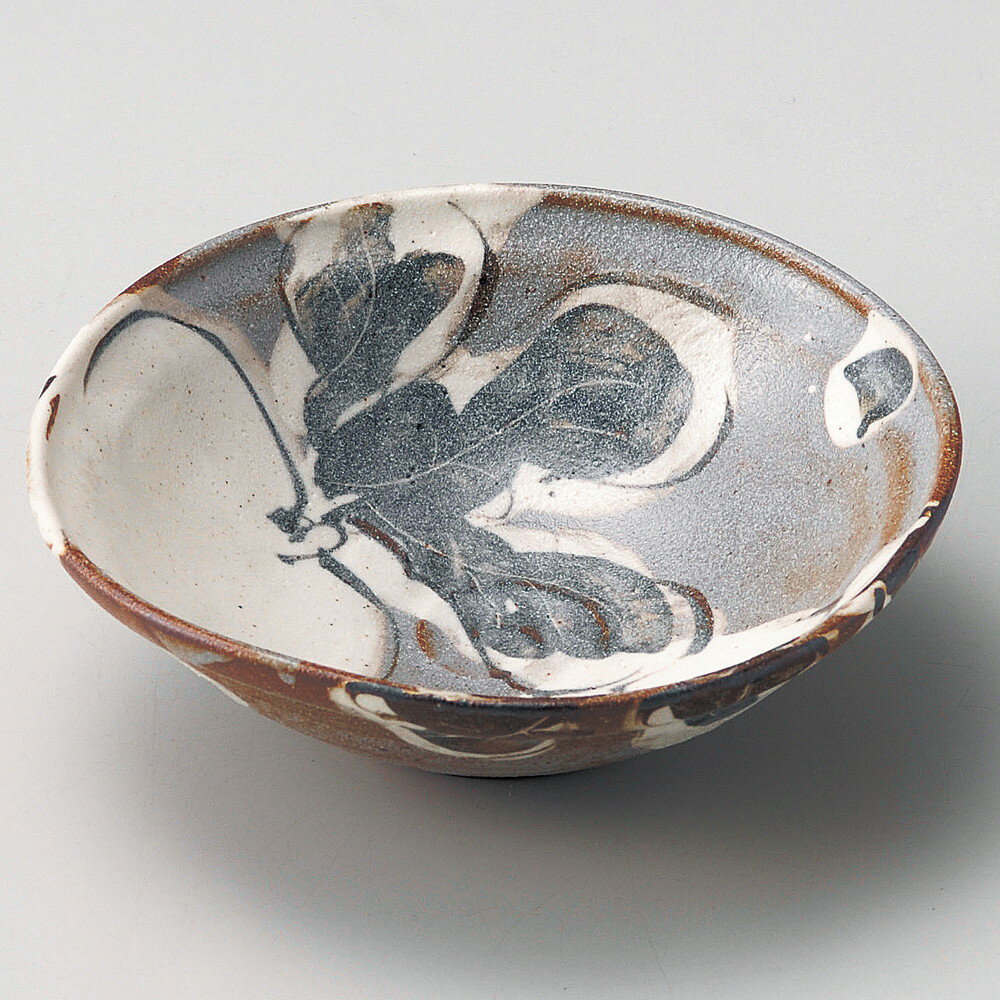 ☆ 向付 ☆ 鼠志野カブ向付 [ 17.3 x 16.6 x 5.7cm ] | 和食器 鉢 小鉢 ボウル 浅鉢 料亭 ホテル 食器 業..