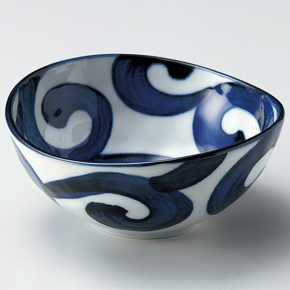 Other - ☆ 中鉢 ☆ 鳴門唐草楕円3.5鉢 [ 10.7 x 10.5 x 5.2cm ] | 中鉢 盛鉢 取り鉢 ボウル 中 おすすめ 人気 食器 業務用 飲食店 カフェ うつわ 器 おしゃれ かわいい お洒落 ギフト プレゼント 引き出物 内祝い 結婚祝い 誕生日 贈り物 贈答品