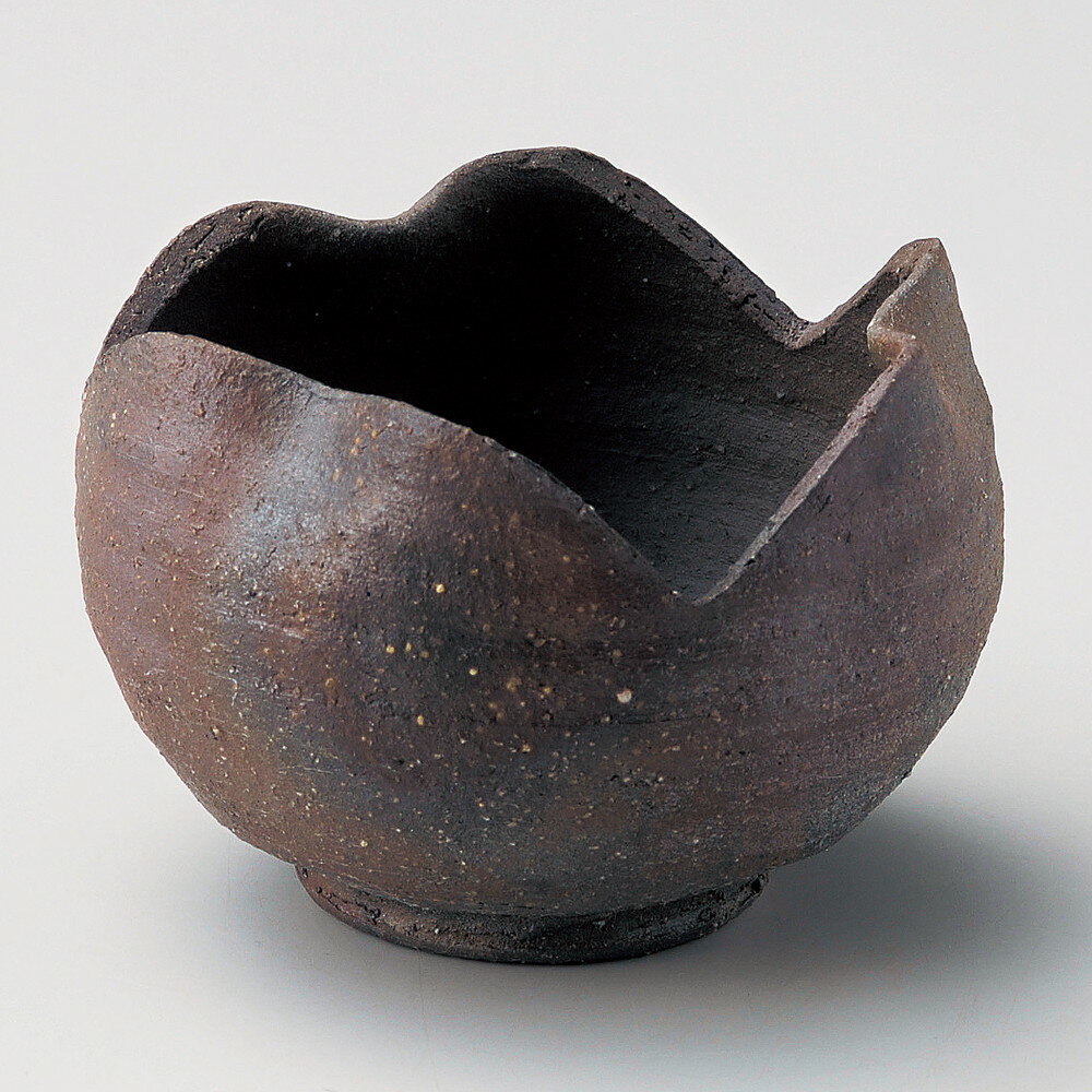 ☆ 小鉢 ☆ 炭化窯変割山椒小鉢 [ φ10.5 x 8cm ] | 小鉢 小 小さい 鉢 ボウル 万能 人気 おすすめ 食器 業務用 飲食店 カフェ うつわ 器 おしゃれ かわいい ギフト プレゼント内祝い 結婚祝い 誕生日 贈り物 贈答品