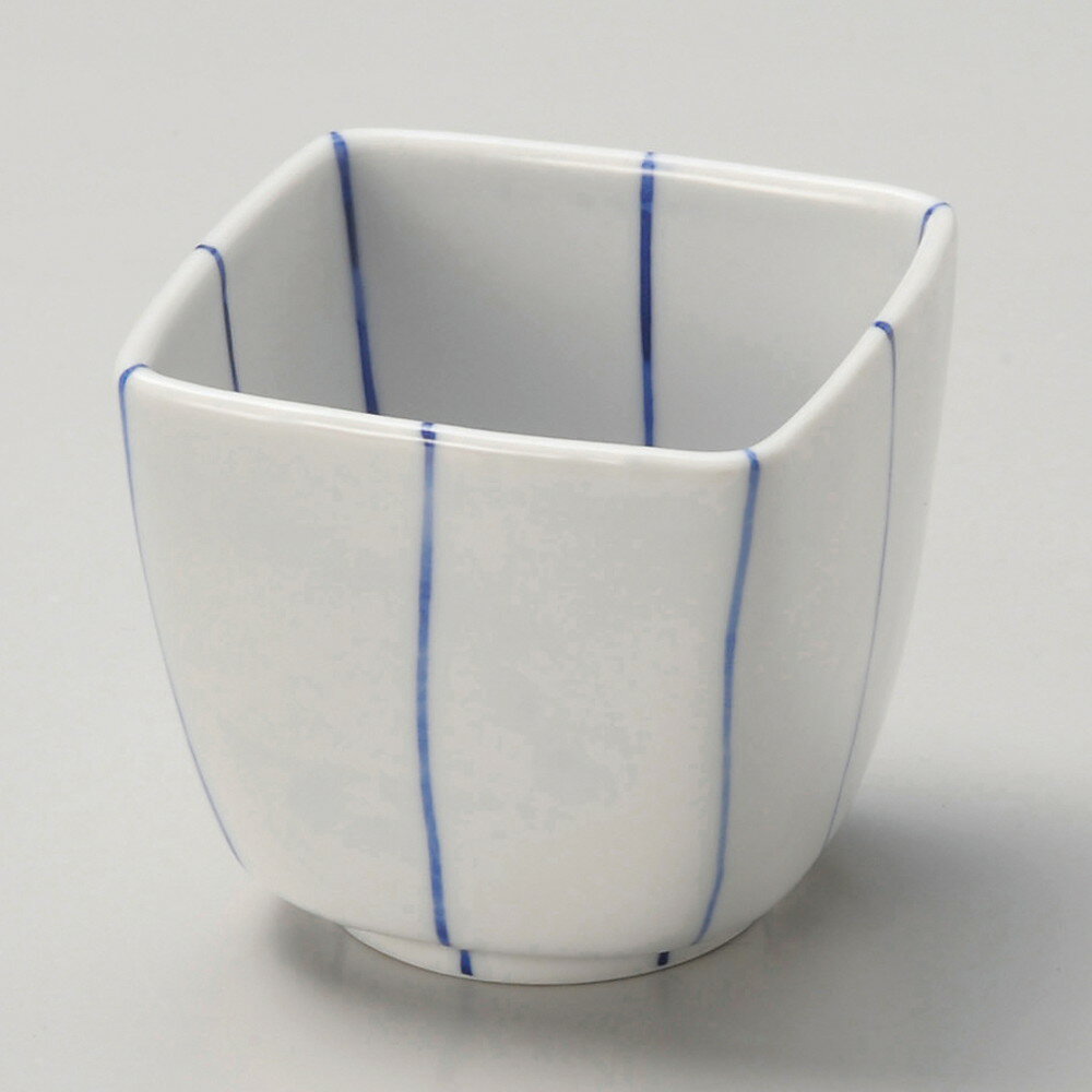 Small Bowls - ☆ 小鉢 ☆ 紺筋角小鉢 [ 7.9 x 7.9 x 7.1cm ] | 小鉢 小 小さい 鉢 ボウル 万能 人気 おすすめ 食器 業務用 飲食店 カフェ うつわ 器 おしゃれ かわいい ギフト プレゼント内祝い 結婚祝い 誕生日 贈り物 贈答品