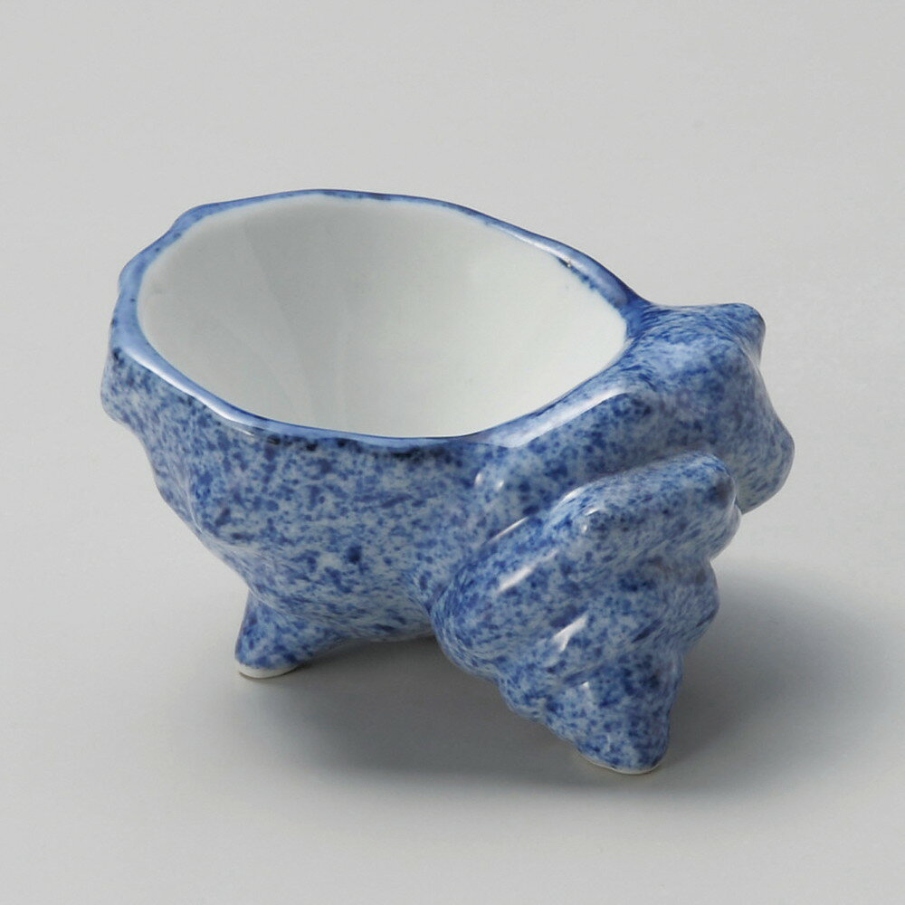 ☆ 小鉢 ☆ 吹墨サザエ型珍味 [ φ6.6 x 5.2 x 4.2cm ] | 小鉢 小 小さい 鉢 ボウル 万能 人気 おすすめ ..