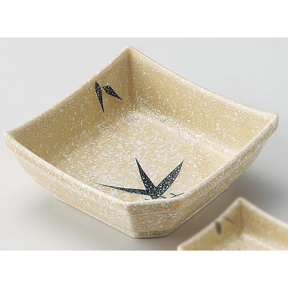 ☆ 刺身鉢 ☆ 石焼織部笹刺身丼 [ 14.4 x 14.4cm ] | 丼ぶり カフェ丼 鉢 ラーメン そば うどん ボウル 食器 業務用 飲食店 カフェ うつわ 器 おしゃれ かわいい ギフト プレゼント 誕生日 贈り物 贈答品