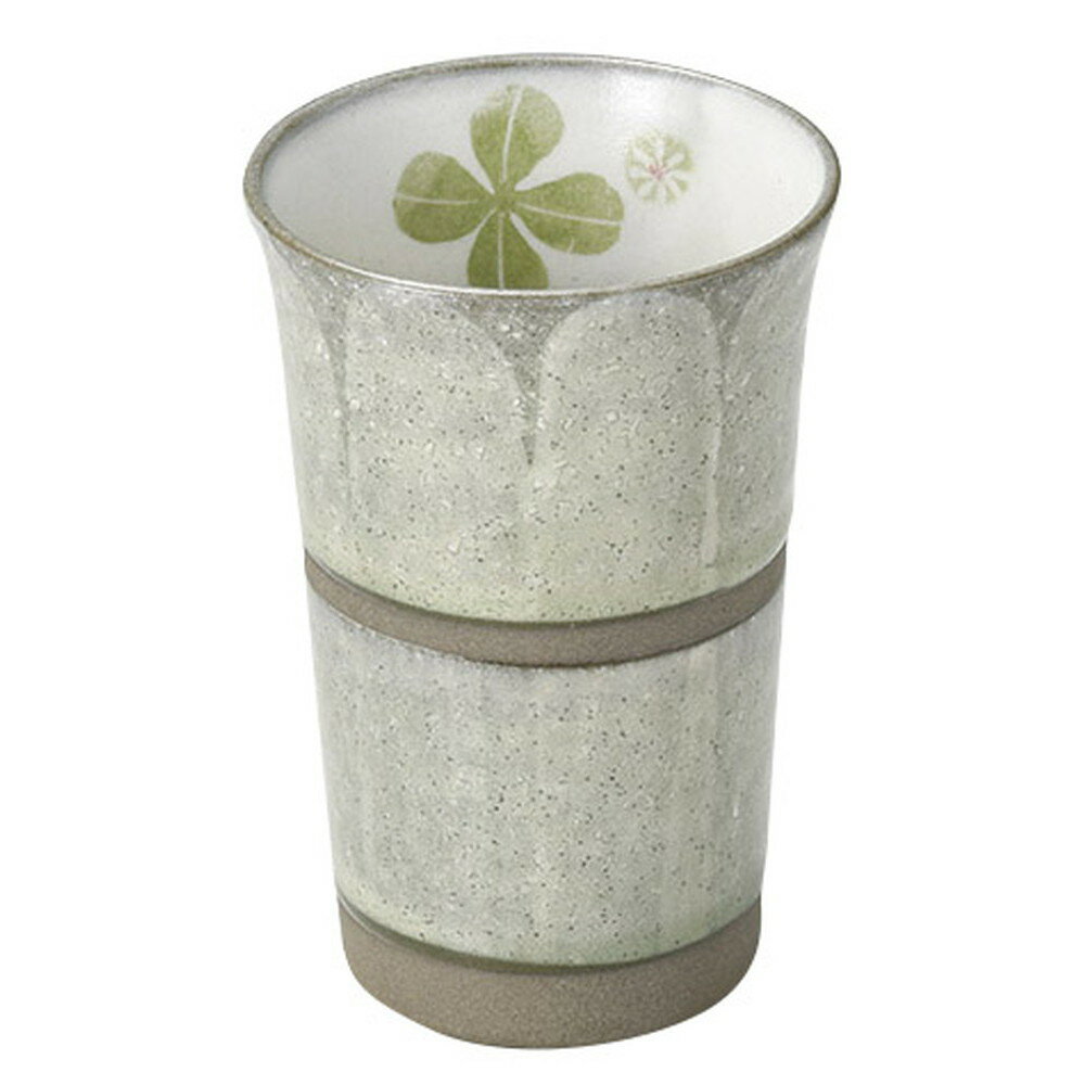 ハッピークローバーフリーカップ(G) [ φ8 x 11.8cm ] [ フリーカップ ] | フリーカップ タンブラー カップ コップ ビール 酒器 お酒 居酒屋 バー bar 晩酌 人気 おすすめ 食器 業務用 飲食店 カフェ うつわ 器 おしゃれ かわいい ギフト プレゼント 誕生日 贈り物 贈答品