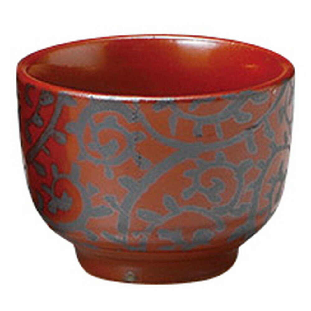 赤唐草盃 [ φ5.3 x 4cm(43cc) ] [ 酒器 ] | ぐい飲み おちょこ お猪口 盃 熱燗 冷酒 お酒 日本酒 バー ..