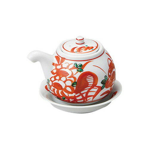 赤花鳥ペコ汁次(皿付) [ 160cc ] [ 卓上小物 ] | 醤油 しょう油 正油 しょうゆ 刺身 寿司 卓上 調味料 ..