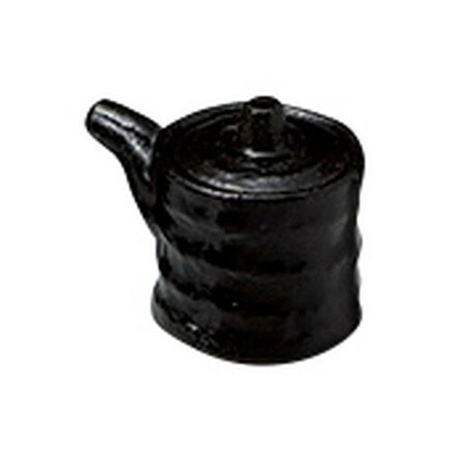 瀬戸黒つづみミニ汁次 [ 6.5 x 4.5 x 5.1cm(50cc) ] [ 卓上小物 ] | 醤油 しょう油 正油 しょうゆ 刺身..