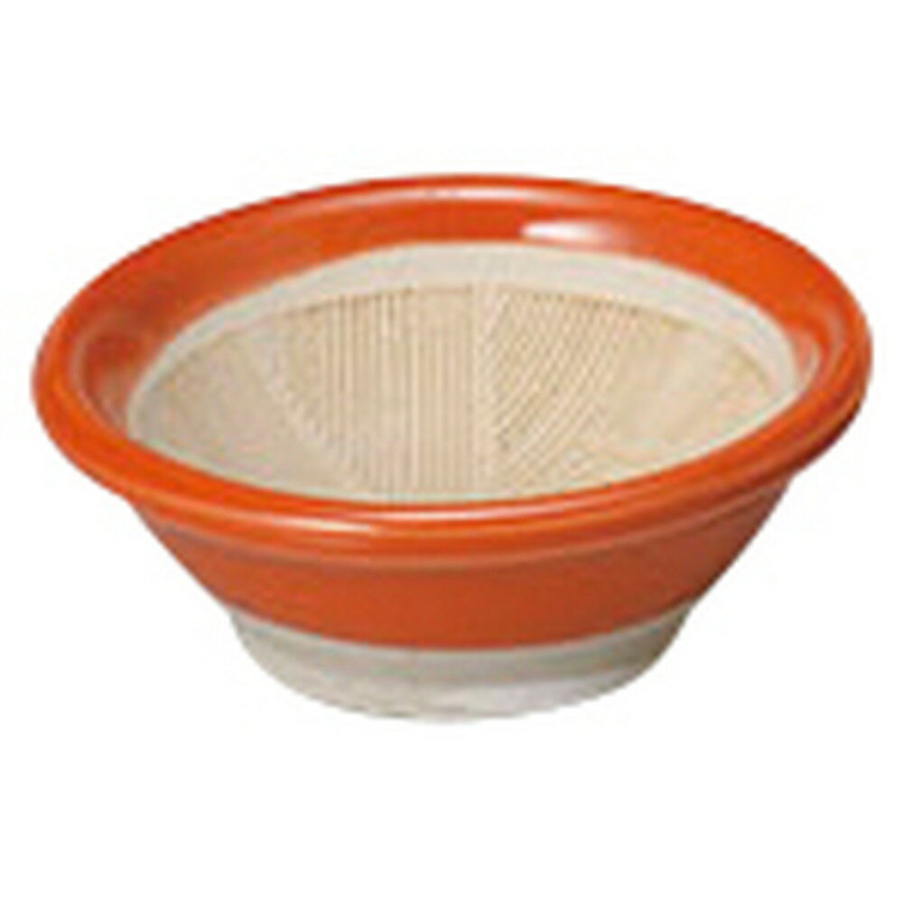オレンジ2.5寸すり小鉢 [ 7.7 x 2.8cm ] [ すり鉢 ] | 飲食店 和食 料理 調理 厨房 業務用
