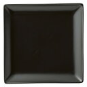 スタイル1黒19cm角皿 [ 19.3 x 19.3 x 2.3cm ] [ 角皿 ] | レストラン ホテル 洋食 イタリアン 業務用