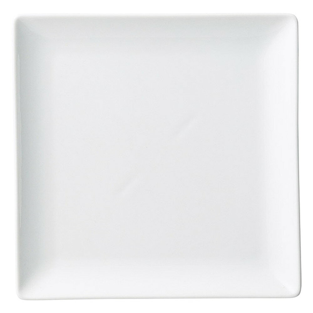 [商品名]　スタイル1白19cm角皿[素材]　磁器[寸法]　19.3 x 19.3 x 2.3cm[産地]　中国商品によっては手造りのため、写真と色・かたちが若干異なることがございます。一般に陶磁器のサイズ・容量・色は、生産工程・焼成温度の変化・生産型の摩耗等によって多少の変化が生じるため、サイズや容量に関して多少の差が生じる場合もありますのでご了承いただきますようお願いいたします。釉薬の性質上、釉薬の濃淡・釉薬だれが生じる場合がございます。[ 19.3 x 19.3 x 2.3cm ] 磁器 中国製 商品によっては手造りのため、写真と色・かたちが若干異なることがございます。一部の商品はメーカーよりお取り寄せとなりますので、納期が前後することがございます。あらかじめご了承ください。われものですので丁重に梱包させていただいておりますが、ご質問などございましたらお気軽にお問い合わせください。ご注文に関する注意事項は 【こちら】ご購入前にご確認ください。