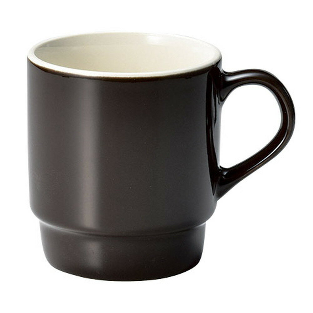 チョコ色スタックマグ(新型) [ φ8 x 9.2cm(340cc) ] [ マグカップ ] | マグ マグカップ コーヒー 紅茶 ..