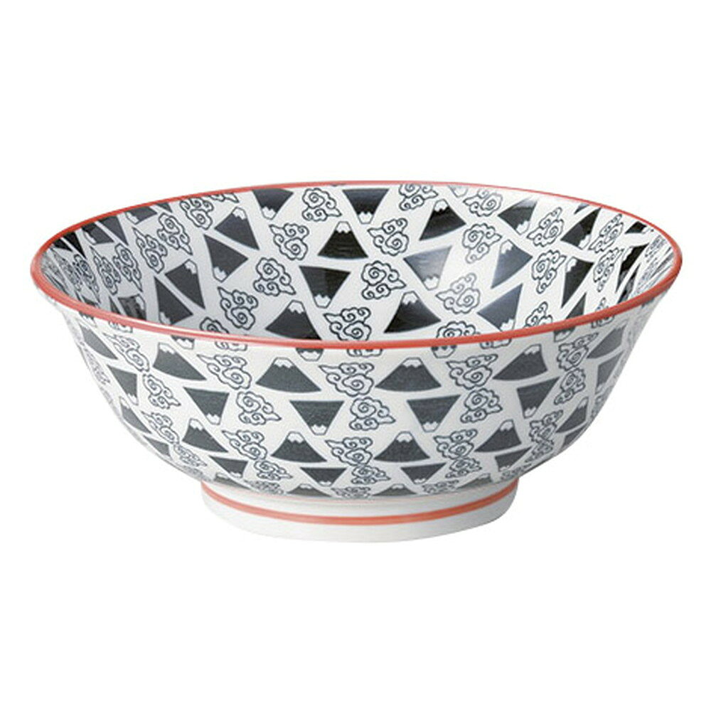 [商品名]　富士山丸型 ラーメン丼[素材]　磁器[寸法]　φ20.7 x 8cm[産地]　日本画像は全サイズ同じものを使用しています。サイズによって、形状や色味、柄が異なる場合がございます。商品によっては手造りのため、写真と色・かたちが若干異なることがございます。一般に陶磁器のサイズ・容量・色は、生産工程・焼成温度の変化・生産型の摩耗等によって多少の変化が生じるため、サイズや容量に関して多少の差が生じる場合もありますのでご了承いただきますようお願いいたします。釉薬の性質上、釉薬の濃淡・釉薬だれが生じる場合がございます。[ φ20.7 x 8cm ] 磁器 日本製 画像は全サイズ同じものを使用しています。サイズによって、形状や色味、柄が異なる場合がございます。 商品によっては手造りのため、写真と色・かたちが若干異なることがございます。一部の商品はメーカーよりお取り寄せとなりますので、納期が前後することがございます。あらかじめご了承ください。われものですので丁重に梱包させていただいておりますが、ご質問などございましたらお気軽にお問い合わせください。ご注文に関する注意事項は 【こちら】ご購入前にご確認ください。
