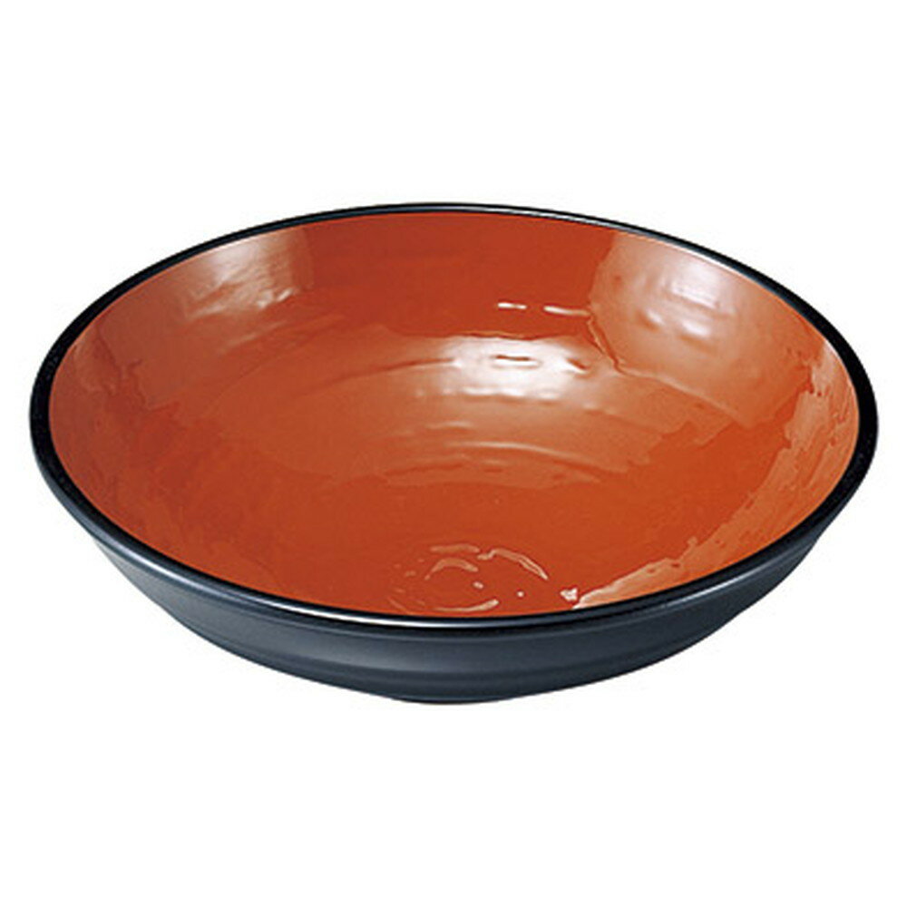 (A)鳴門そば鉢 黒内朱天黒 (小) [ φ18 x 5.3cm ] [ そば用品 ] | 蕎麦屋 飲食店 和食 業務用