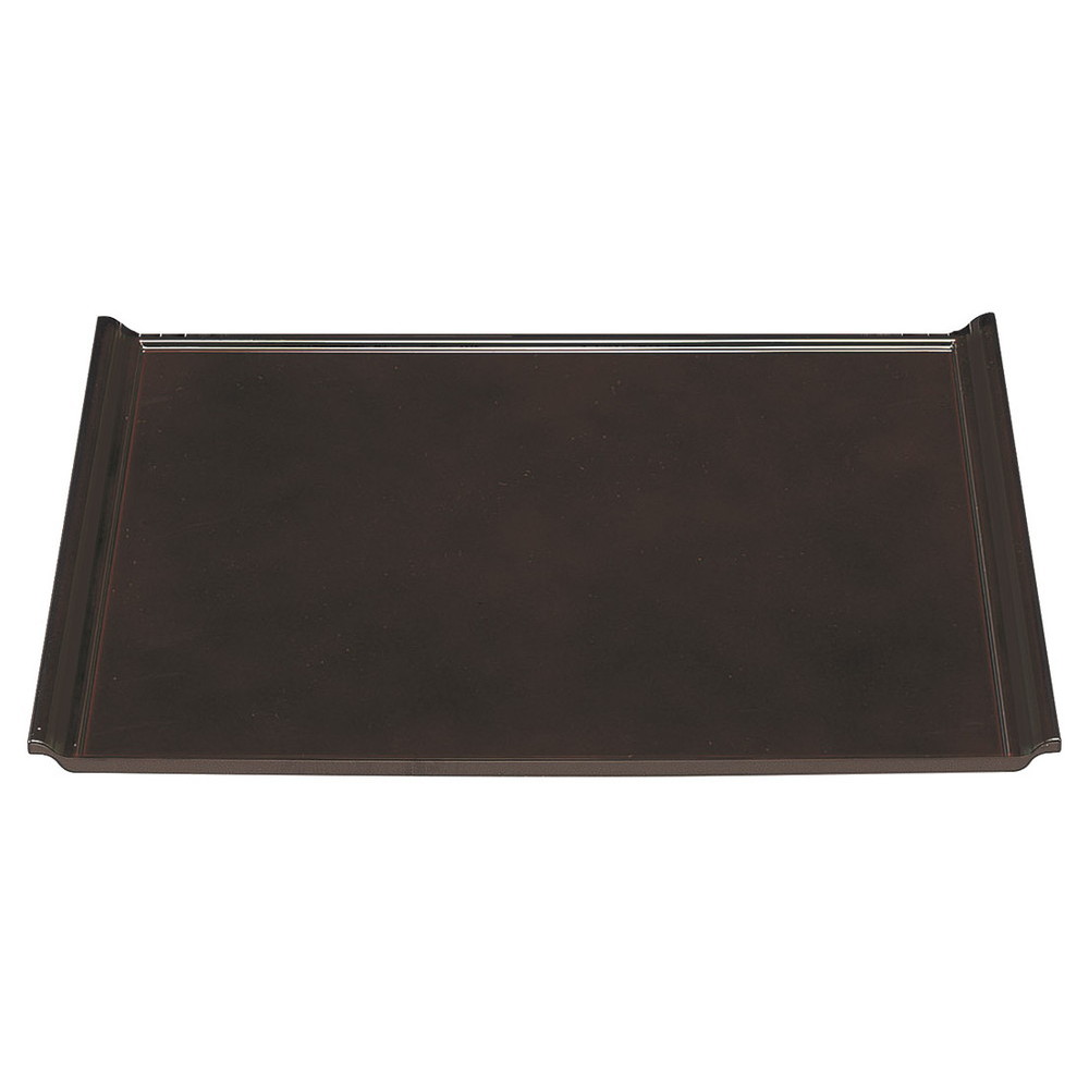 (A)宴盆 溜NS 尺1寸(ノンスリップ加工) [ 33.5 x 24 x 2cm ] [ お盆 ] | お盆 トレー トレイ おぼん 食器 業務用 配膳 プレゼント ギフ..