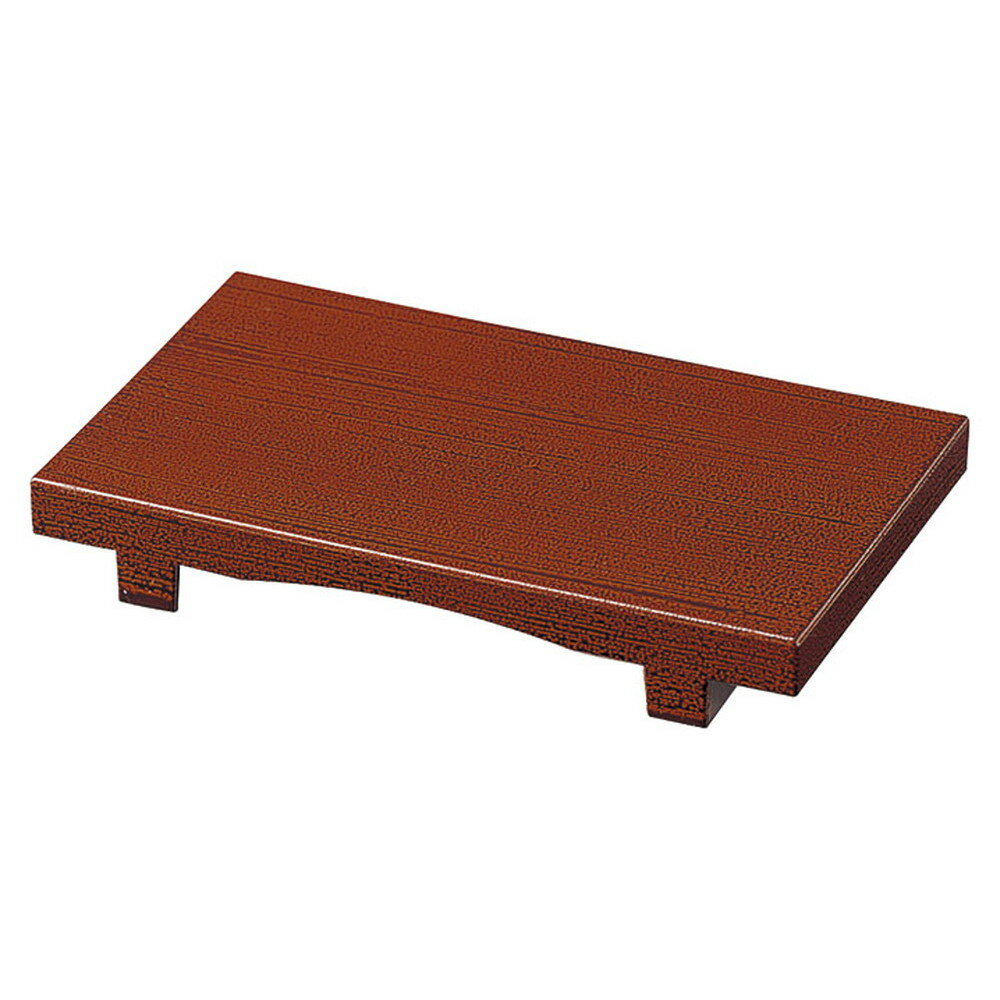 (A)ABS寿司ゲタ 溜刷毛目 [ 14.9 x 9 x 2.2cm ] [ 寿司用品 ] | すし 寿司 sushi 寿司桶 出前 パーティ..