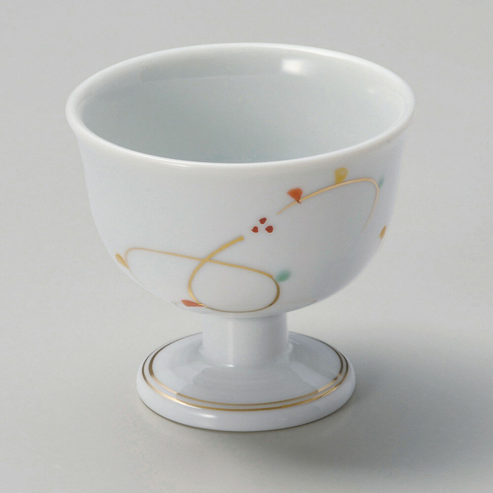 赤絵唐草高台珍味 [ φ8.2 x 7.5cm ] | 珍味 小付け 小鉢 小皿 お漬物 薬味入れ おすすめ 人気 食器 業..