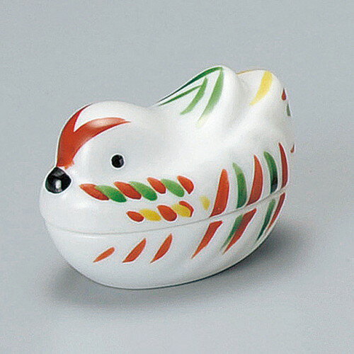 オシドリ蓋付珍味(赤) [ 6.3 x 4 x 4.2cm ] | 珍味 小付け 小鉢 小皿 お漬物 薬味入れ おすすめ 人気 食器 業務用 飲食店 カフェ うつわ 器 おしゃれ かわいい お洒落 可愛い ギフト プレゼント 引き出物 内祝い 結婚祝い 誕生日 贈り物 贈答品